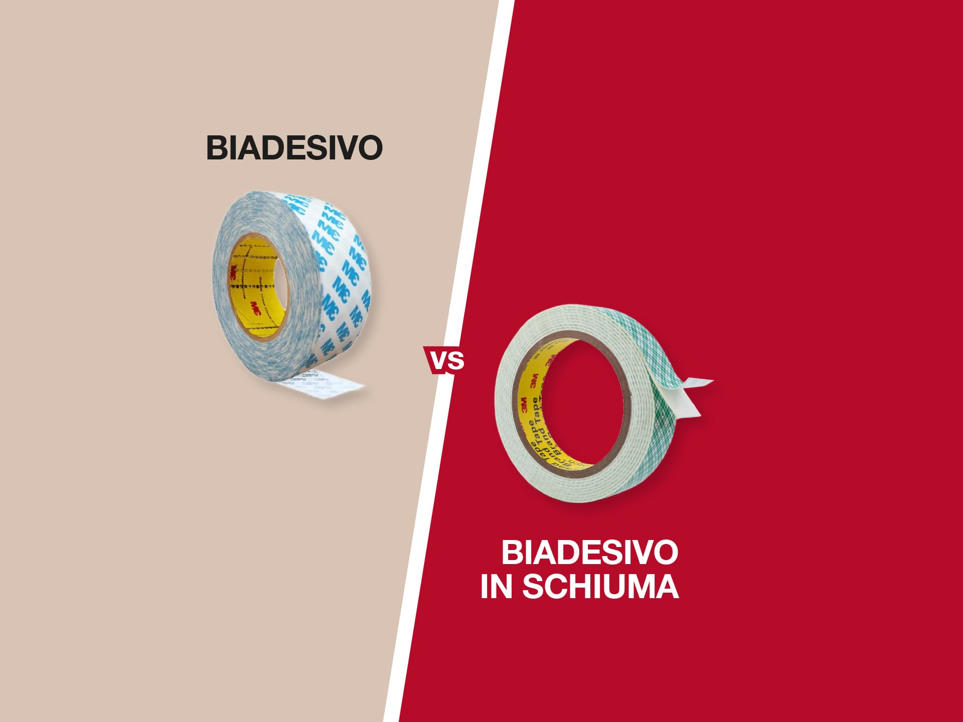 Solvepi | Biadesivo o biadesivo in schiuma? Sai quando scegliere l’uno o l’altro?